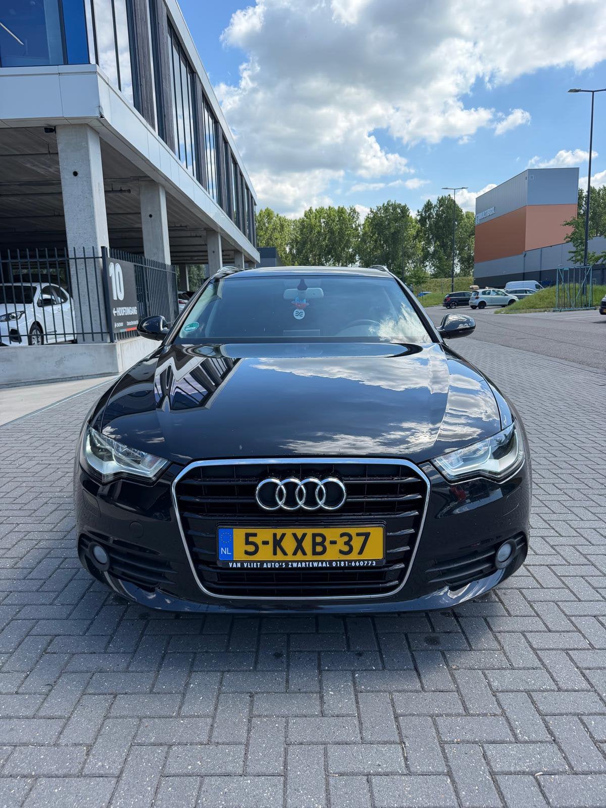 Audi A6 2.0 Tfsi 132KW Avant Multitr 2013 Zwart, Auto's, Audi, 15 km/l, 4 cilinders, 1984 cc, 179 pk