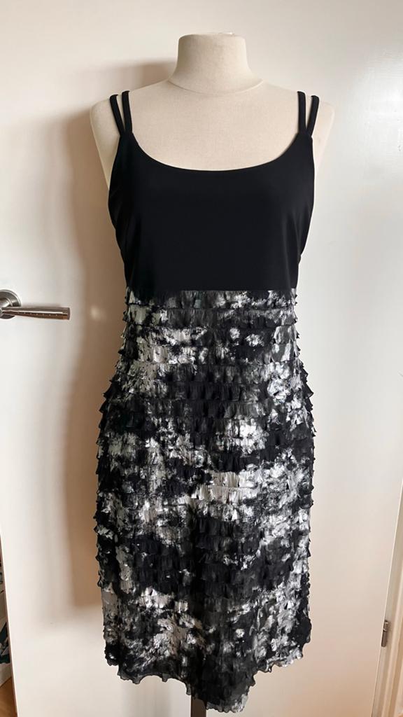 Joseph Ribkoff Zwarte Cocktailjurk, Mt 40/38, Kleding | Dames, Jurken, Maat 38/40 (M), Zwart, Ophalen of Verzenden, Zo goed als nieuw