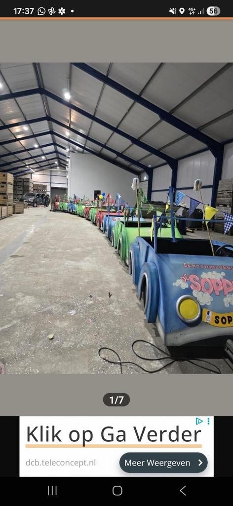 Karnaval wagen optocht wagen, Ophalen of Verzenden