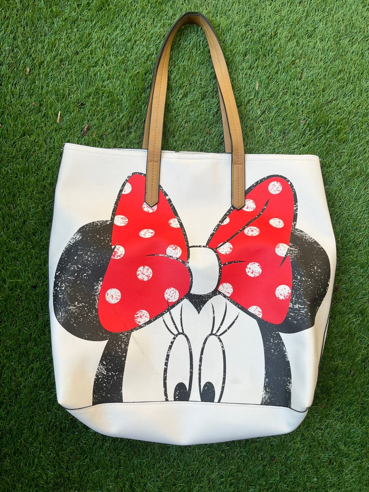 Disney Minnie tas, Wit, Minder dan 40 cm, Minder dan 35 cm, Zo goed als nieuw
