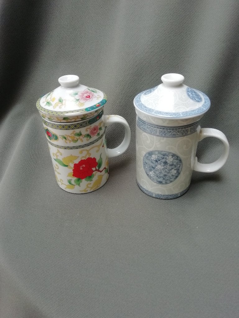 Chinese theeset, Aziatisch, Nieuw, Aardewerk, Mok