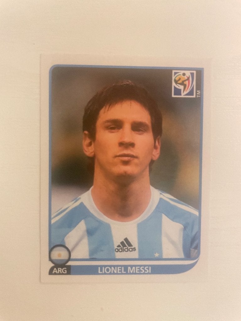 Messi, Ronaldo, Ronaldinho Panini WK2010, Ophalen of Verzenden, Zo goed als nieuw