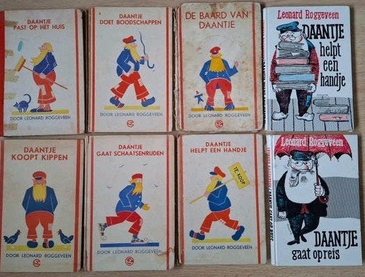 Serie Daantje-Leonard Roggeveen (mag per stuk), Boeken, Ophalen of Verzenden, Gelezen, Leonard Roggeveen, Fictie algemeen