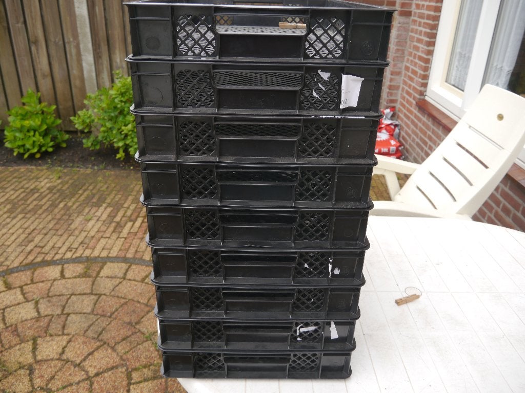 stapelkratten, Ophalen, Zo goed als nieuw