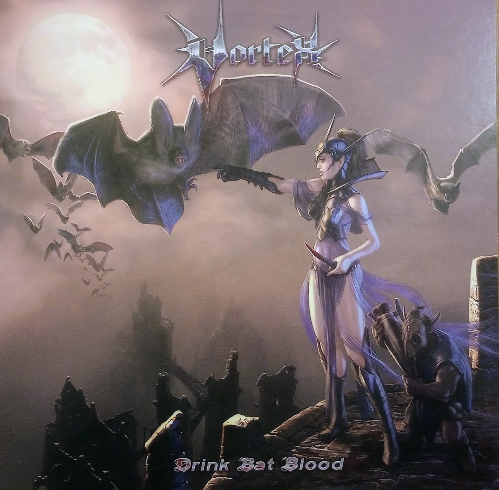 Vortex - Drink Bat Blood (Limited Edition Rood Vinyl), Hard Rock, Ophalen of Verzenden, Zo goed als nieuw, 12 inch