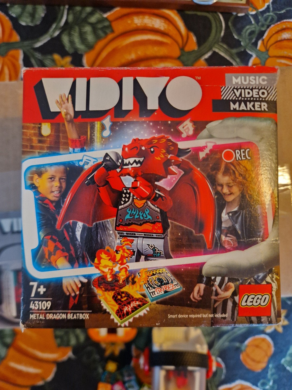 LEGO VIDIYO 43109 Metal Dragon BeatBox compleet met extra's, Lego, Ophalen of Verzenden, Zo goed als nieuw, Inclusief accessoires