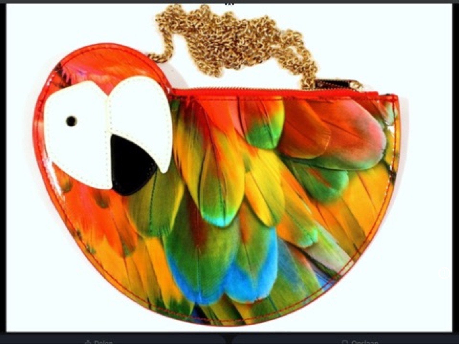 Unieke Swarovski clutch bag / sling bag / handtas., Ophalen of Verzenden, Nieuw, Rood, Overige typen