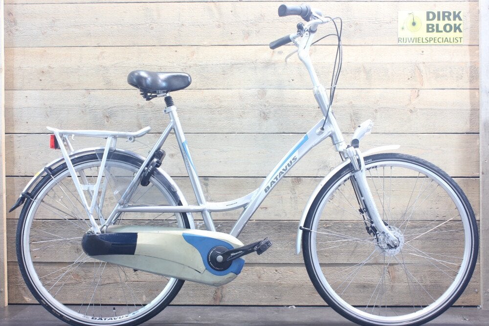 Batavus Commuter damesfiets 7v D61 blauw/zilver 3mndgarantie, Niet ingevuld, Gebruikt, Niet ingevuld, Niet ingevuld