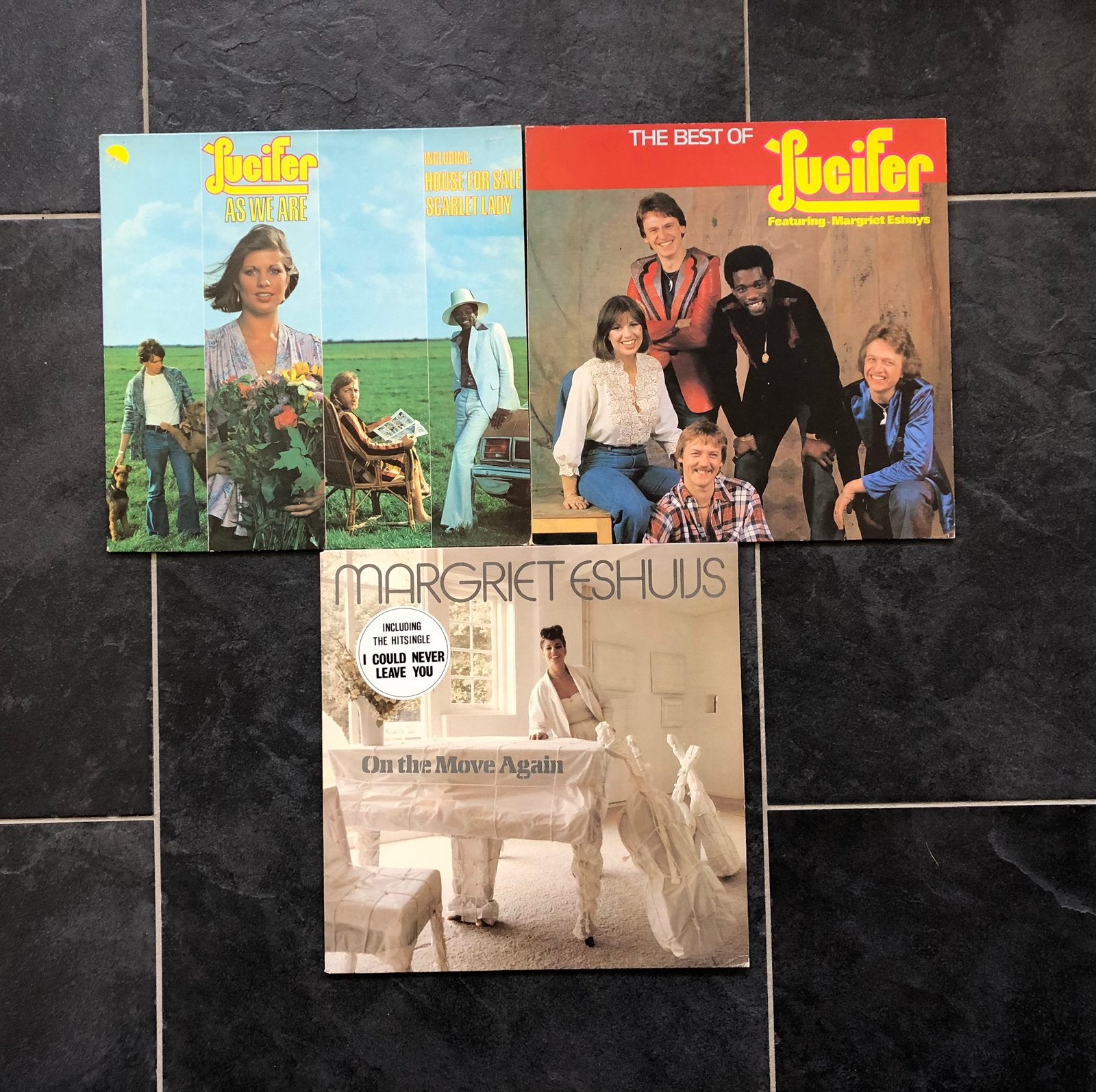 Lucifer/ Margriet Eshuis 3 lp’s, Ophalen, LP