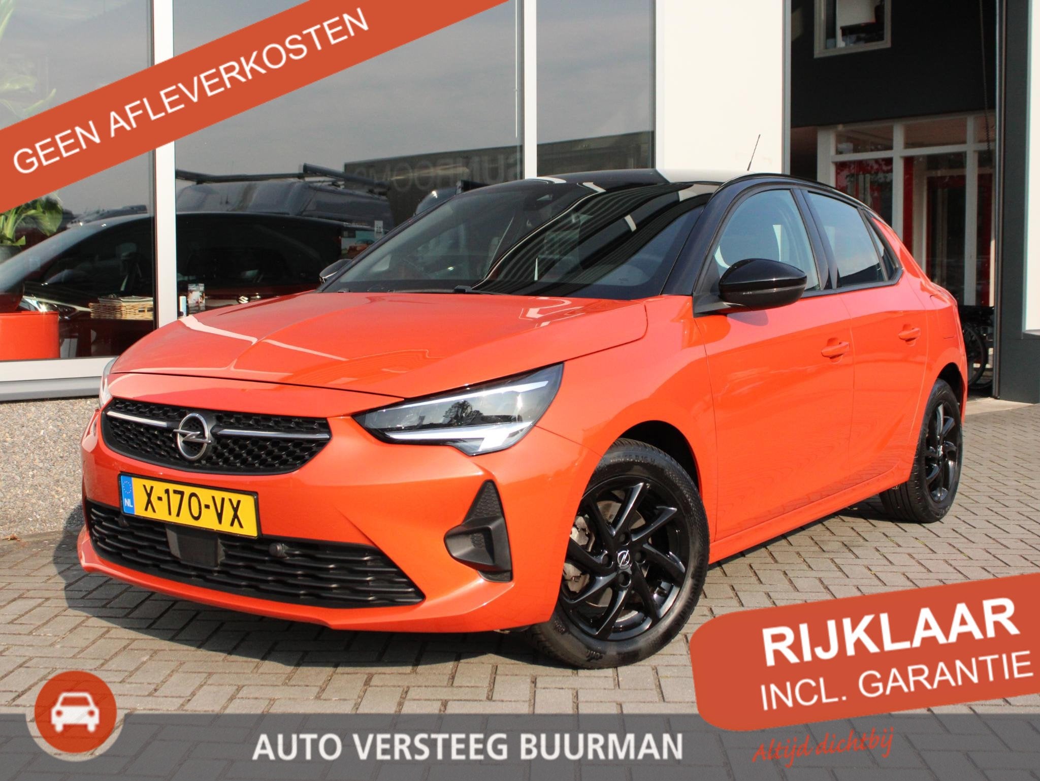 Opel Corsa 1.2 GS Line Airconditioning, Trekhaak, Cruise con, Auto's, Voorwielaandrijving, 12 maanden, Stof, Euro 6