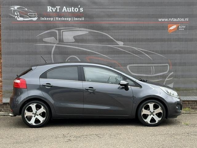 Kia Rio 1.2 CVVT Plus Pack NAP,LED,Garantie, Auto's, Euro 5, 4 cilinders, Elektrische ramen, Origineel Nederlands
