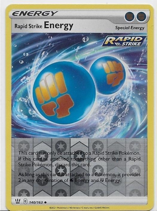Battle Styles,  Rapid Strike Energy [reverse] 140/163, Verzenden, Nieuw, Losse kaart