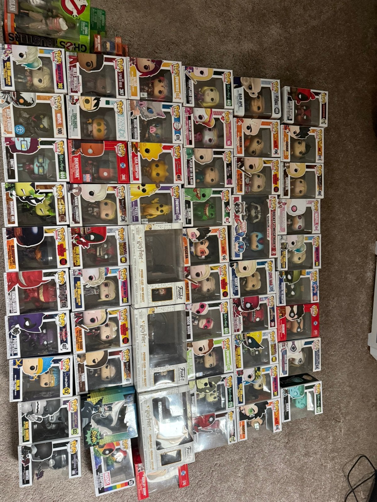 Partij funko pops, Ophalen