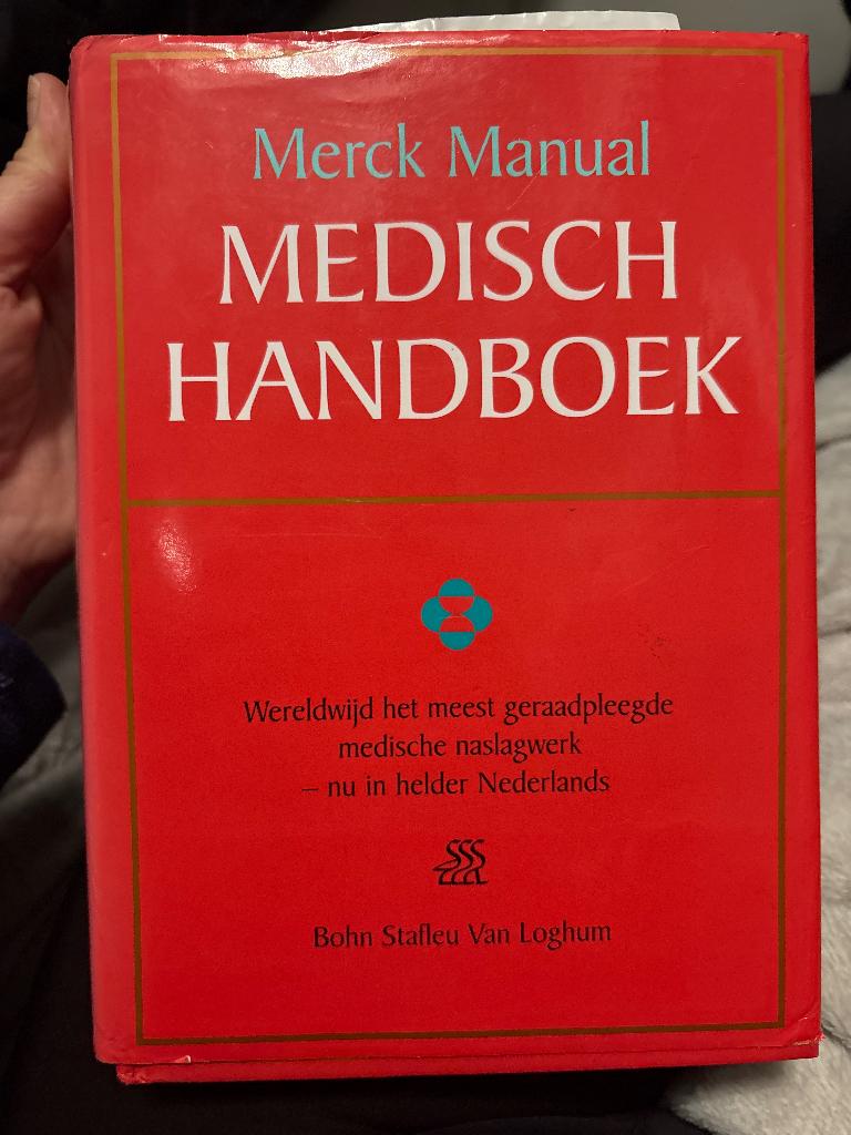 Merck Manual Medisch Handboek, Overige wetenschappen, Ophalen of Verzenden, Zo goed als nieuw, Medisch handboek