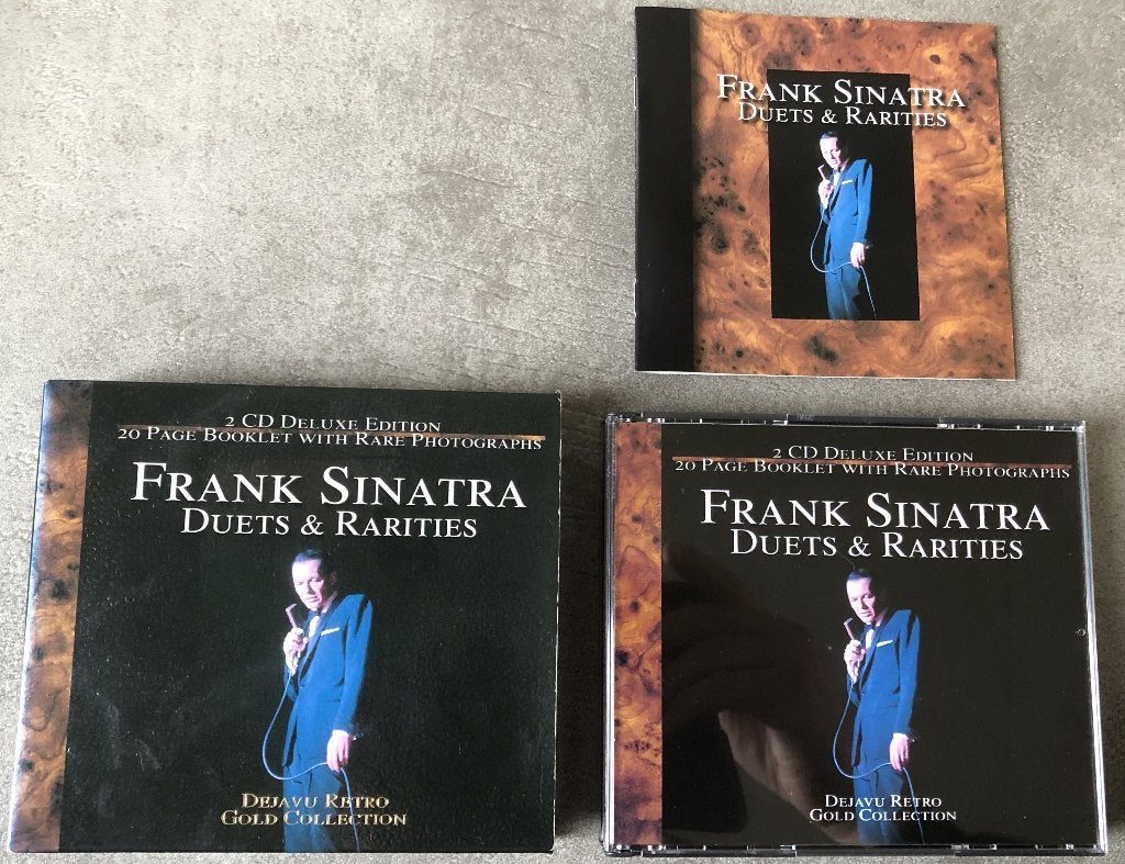 FRANK SINATRA - DUETS & RARITIES - 2 CD BOXSET, Ophalen of Verzenden, Zo goed als nieuw, Jazz