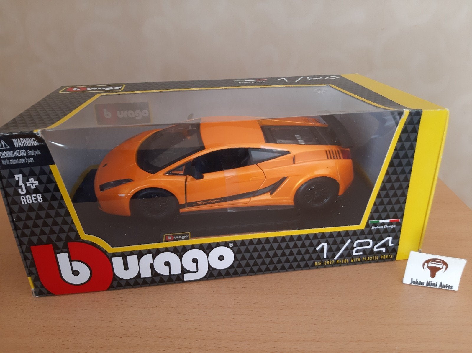 Lamborghini Gallardo Superleggera van Bburago 1:24, Auto, Nieuw, Ophalen of Verzenden, Bburago