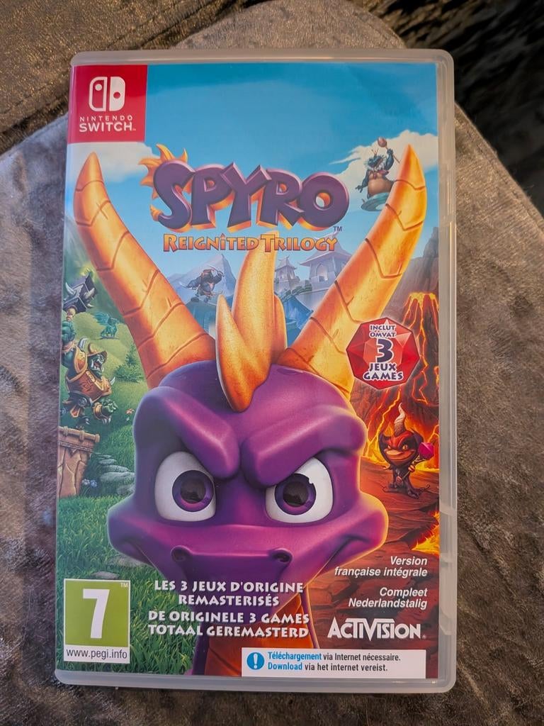 Spyro Nintendo Switch, Spelcomputers en Games, Avontuur en Actie, 1 speler, Ophalen of Verzenden, Zo goed als nieuw