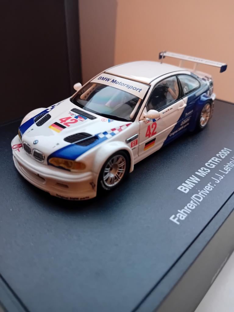 BMW M3 GTR Muller/Lehto Elms Jarama 2001., Hobby en Vrije tijd, Modelauto's | 1:43, Ophalen of Verzenden, Nieuw, Auto, MiniChamps