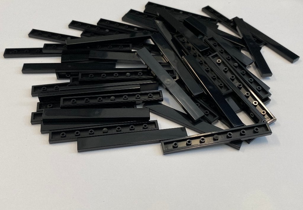 Partij nieuwe 50x 1x8 Lego tegels (diverse kleuren), Overige thema's, Lego, Nieuw, Ophalen of Verzenden
