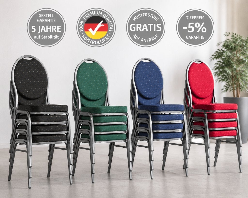 stoelen, stack chairs, tafels, horeca stackchair, Overige kleuren, Verzenden, Nieuw, Stof