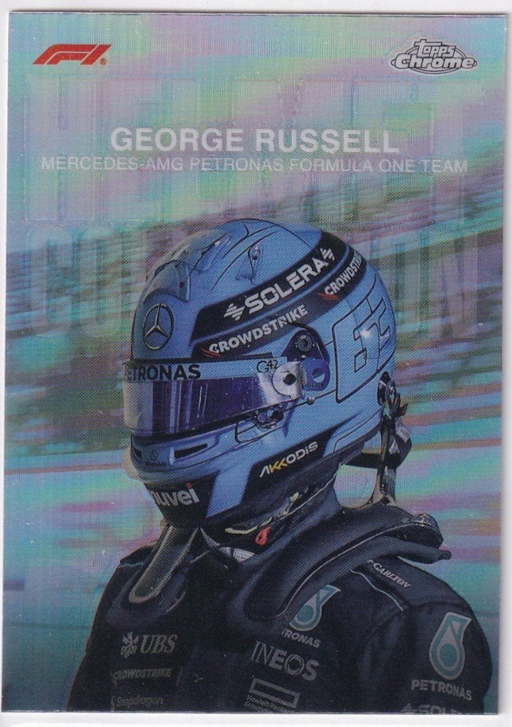 George Russell Helmet Refractor #HC-5, Verzamelen, Verzenden, Nieuw, Formule 1