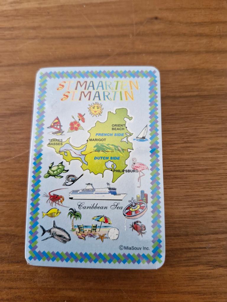 St. Maarten speelkaarten - Nieuw in verpakking, Ophalen of Verzenden, Nieuw