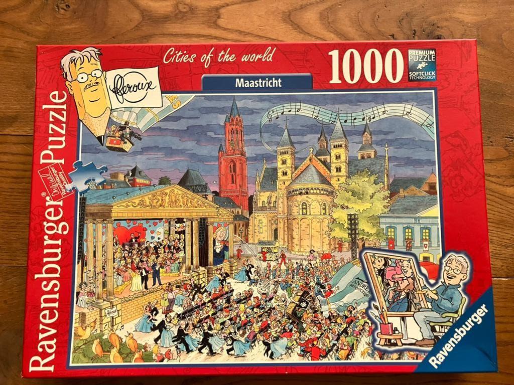 Ravensburger legpuzzel, Maastricht, 1000 stukjes, Ophalen, 500 t/m 1500 stukjes, Zo goed als nieuw, Legpuzzel
