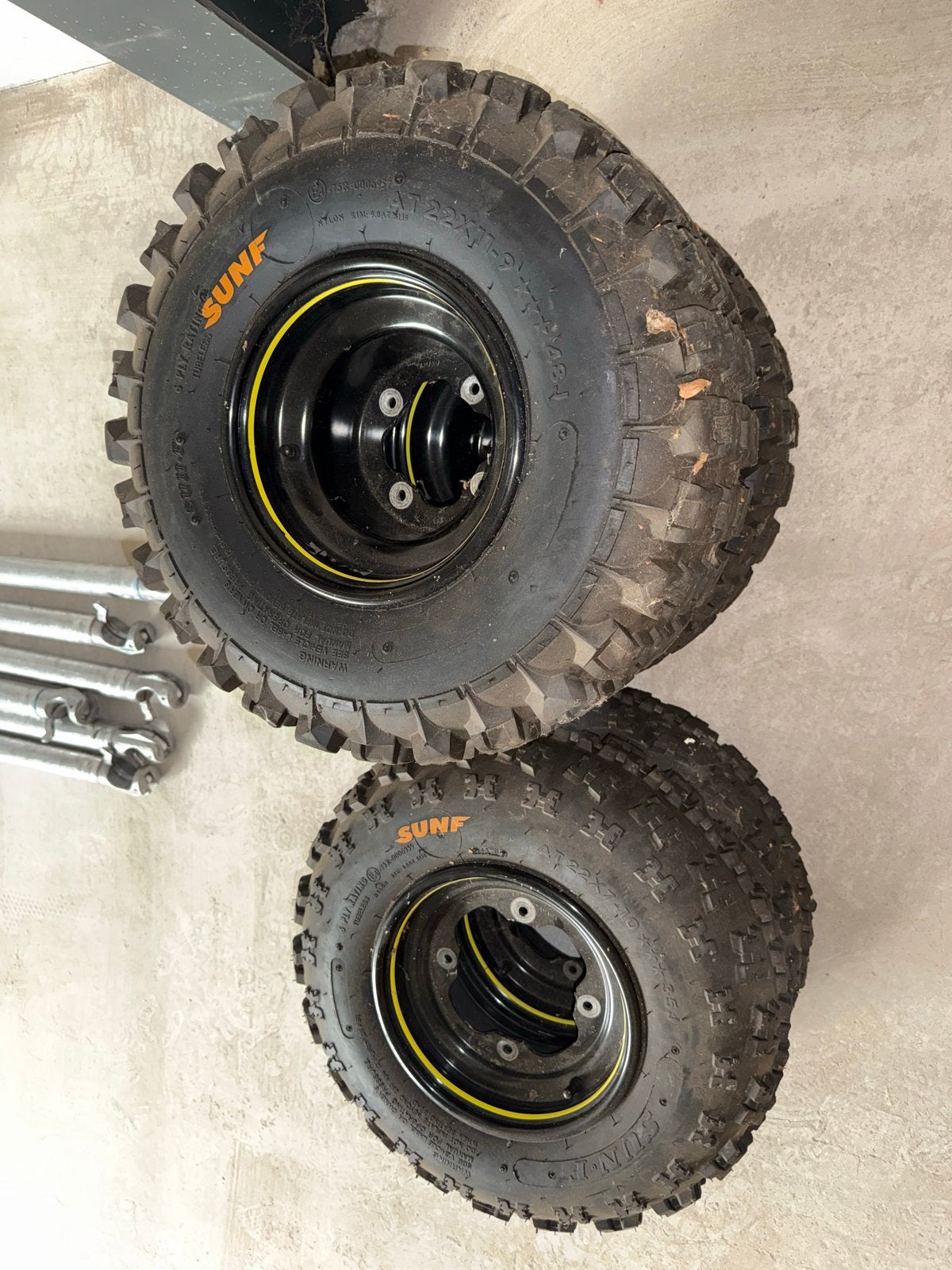 SUNF Quad Banden en Velgen Set ( Raptor ), Ophalen, Gebruikt