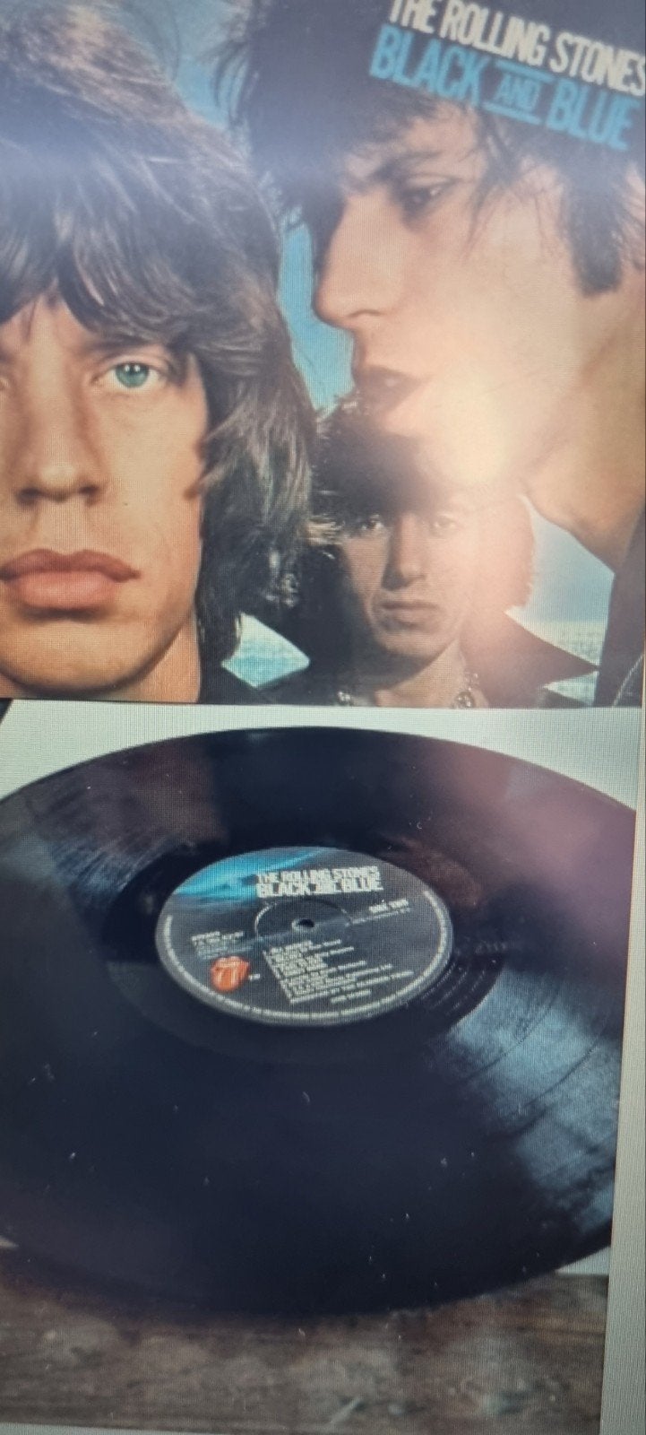 The Rolling Stones - Black and Blue LP (1976), LP, Gebruikt, Ophalen of Verzenden, 12 inch
