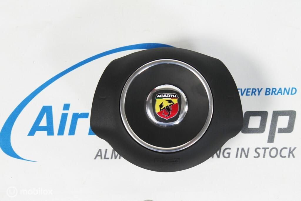 Airbag set - Dashboard zwart Abarth stuur Fiat 500 2007-..., Auto-onderdelen
