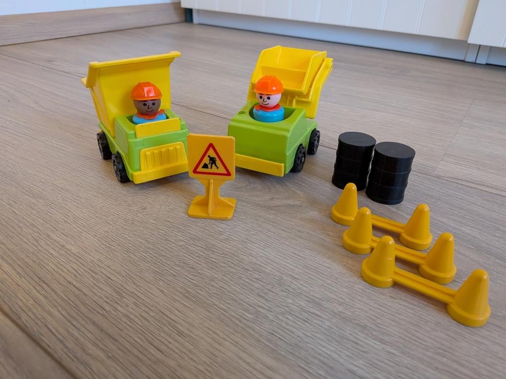 Fisher-Price Little People Bouwplaats Speelset, Ophalen of Verzenden, Gebruikt