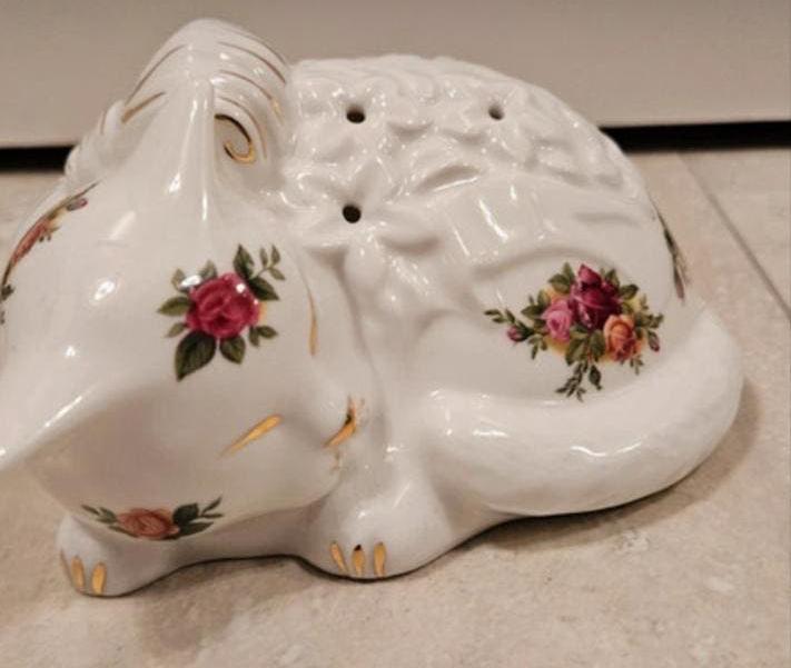 Royal Albert kat pomander - Old Country Roses, Verzamelen, Ophalen of Verzenden, Zo goed als nieuw