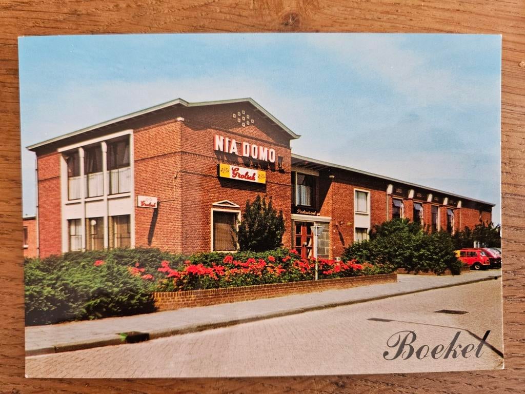 Ansichtkaart Boekel Nia Domo Grolsch, Verzamelen, Ophalen of Verzenden