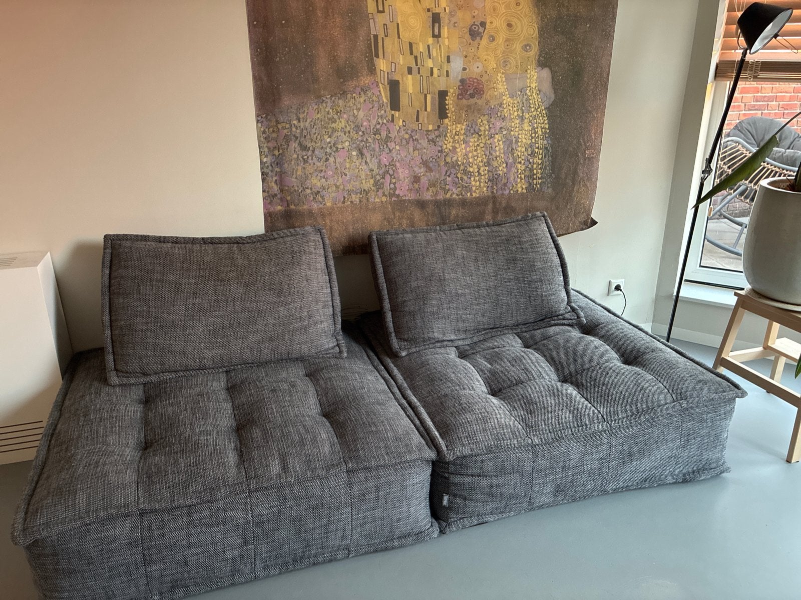 Zit elementen loods 5 Moto Pirotti ( afmeting 100x100), Ophalen, Gebruikt, 150 tot 200 cm, Tweepersoons