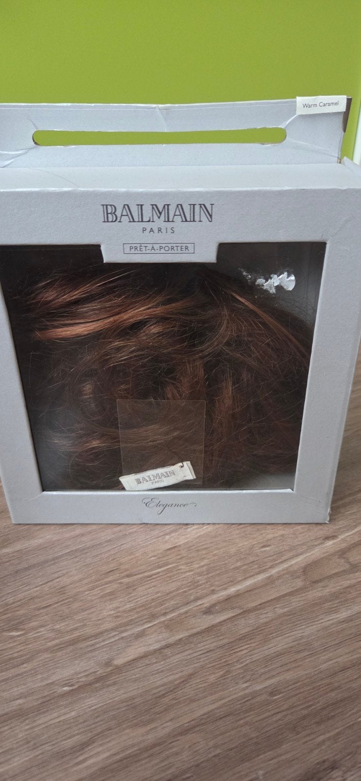 Balmain Hair Elegance Collection - Warm Caramel, Ophalen of Verzenden, Zo goed als nieuw, Pruik of Haarverlenging