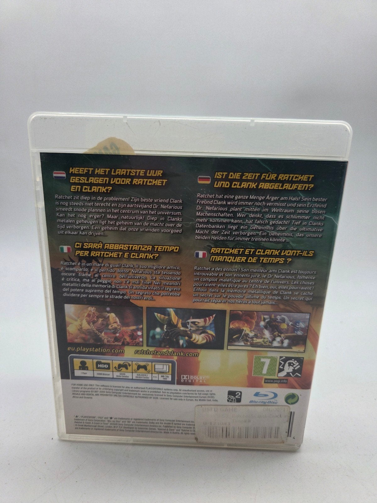 Ratchet & Clank: A Crack in Time (PS3), Spelcomputers en Games, Avontuur en Actie, Gebruikt, Ophalen of Verzenden, Sony Interactive Entertainment