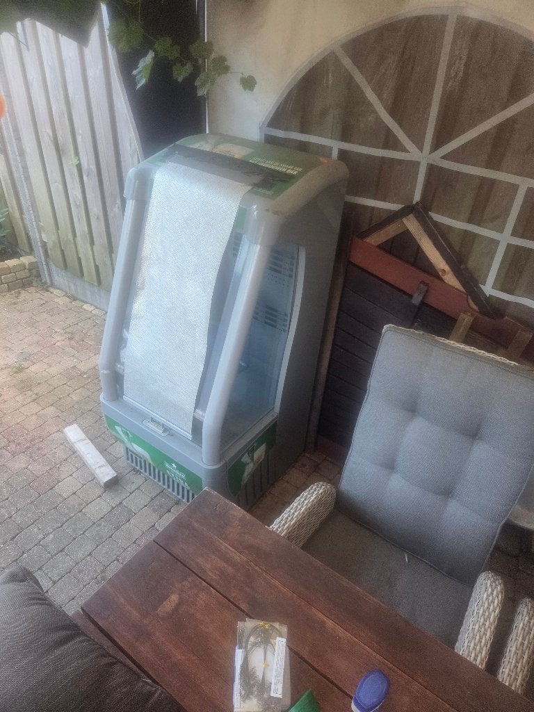 Heineken koel/vitrinekast, Ophalen of Verzenden, Gebruikt