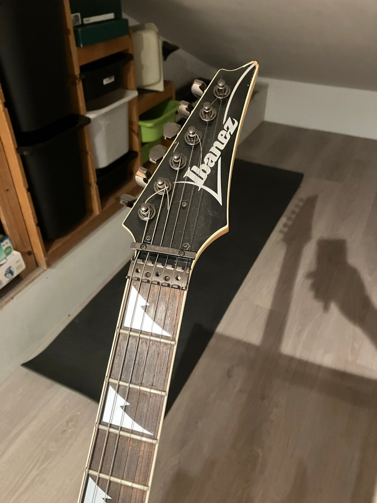 Ibanez RG750 Made in Japan 1992 – Vintage Japanse RG, Ophalen of Verzenden, Gebruikt, Solid body, Ibanez