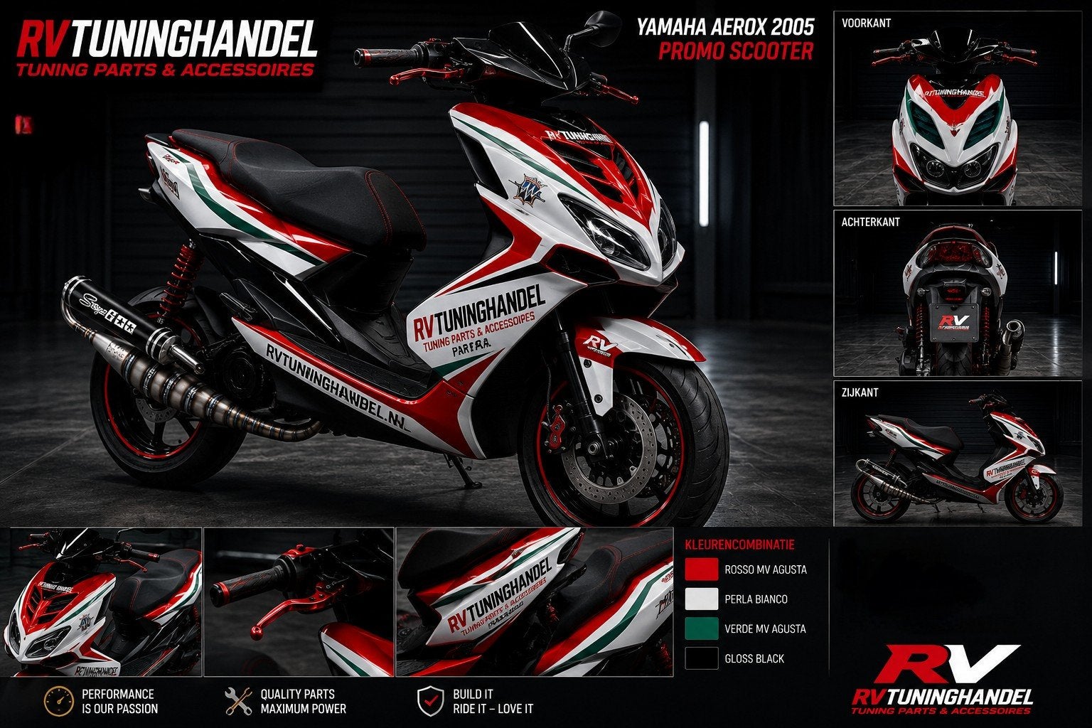STAGE6 SPORT PRO 70CC CILINDER MINARELLI HOR LC (NIEUW), Ophalen of Verzenden, Nieuw, Cilinder, Yamaha