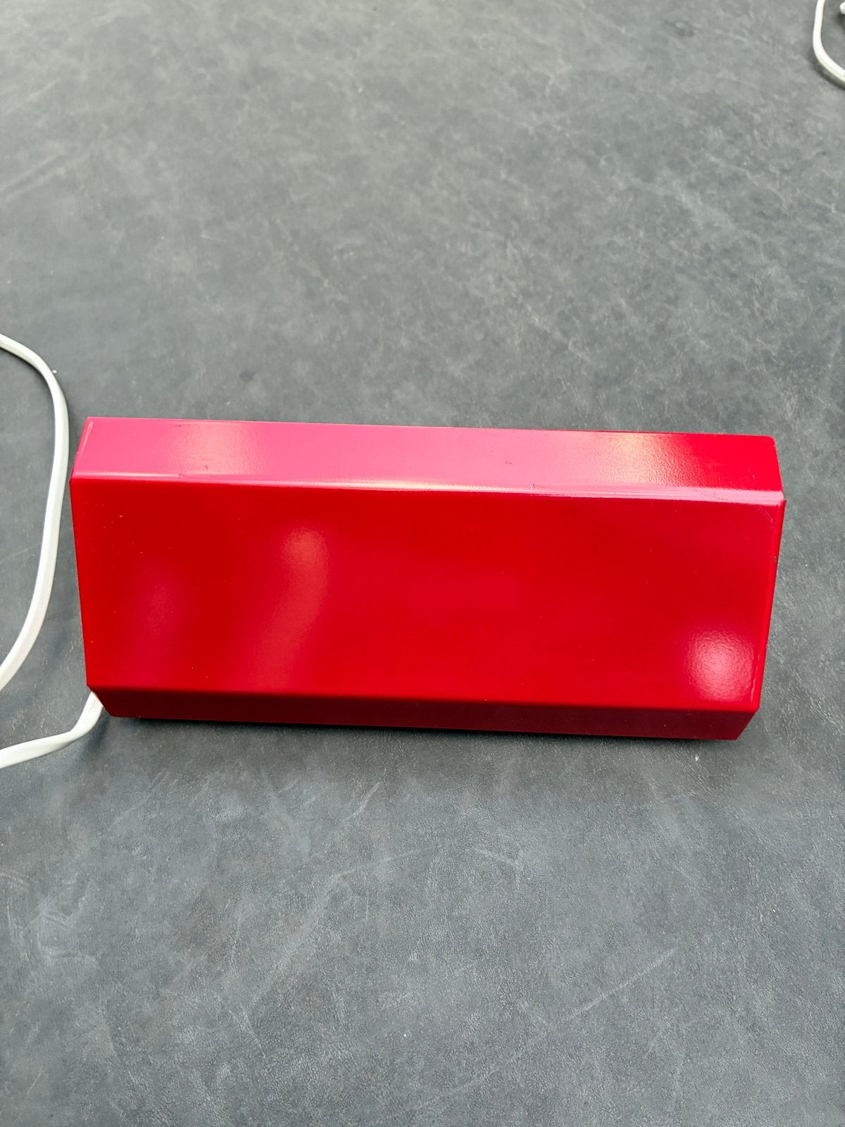 Massive Pop-Art Wandspot/Bedlampje - Rood, Verstelbaar, Huis en Inrichting, Lampen | Wandlampen, Gebruikt, Rood, E14 (klein), Ophalen of Verzenden