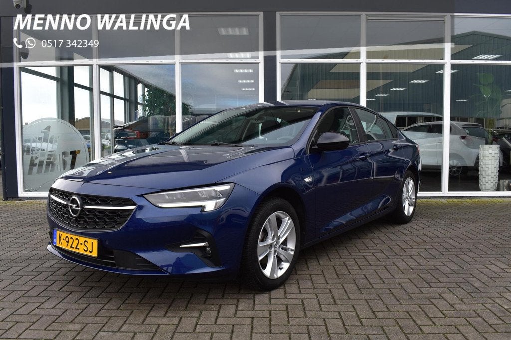 Opel Insignia Grand Sport 1.5 CDTI Business|Camera|Navi|Appl, Auto's, Voorwielaandrijving, Gebruikt, Euro 6, Blauw