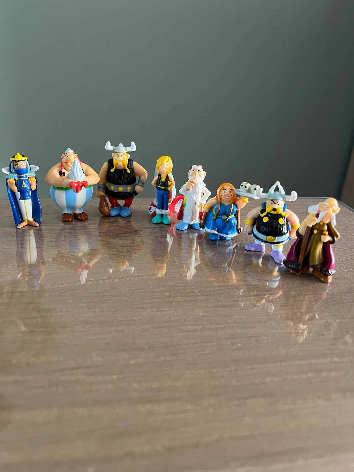 Leuke set Asterix en Obelix poppetjes, Ophalen of Verzenden, Asterix en Obelix, Zo goed als nieuw, Beeldje of Figuurtje
