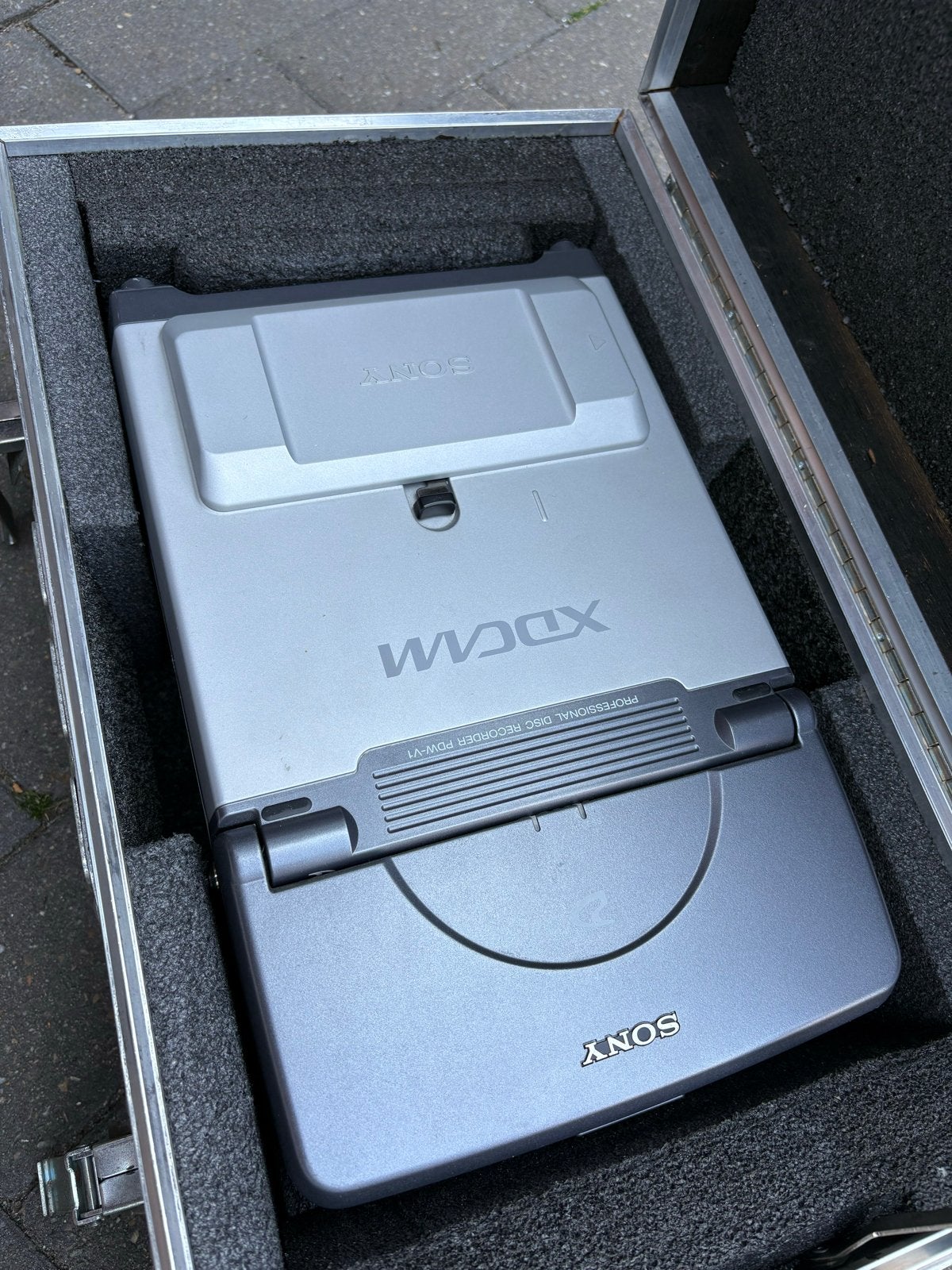 Sony PDW-V1 XDCAM Professional Disc Recorder in flightcase, Ophalen of Verzenden, Gebruikt, Video