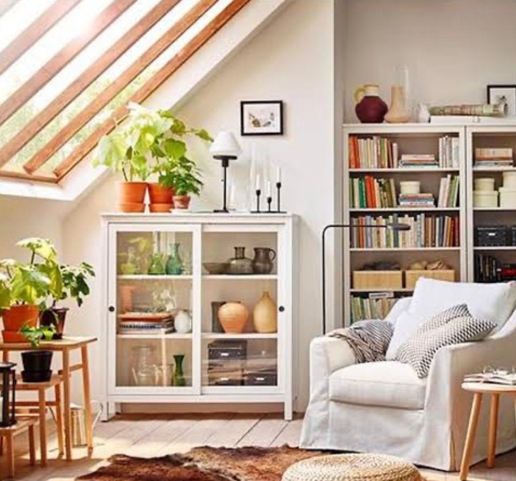 2x IKEA Hemnes Vitrinekast/Boekenkast - Zeer Goede Staat, Ophalen, 100 tot 150 cm, Zo goed als nieuw, 25 tot 50 cm