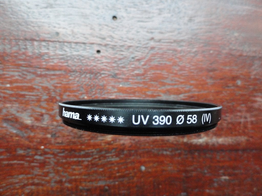 HAMA UV-filter, Ophalen of Verzenden, Hama, 50 tot 60 mm, Met schroefdraad