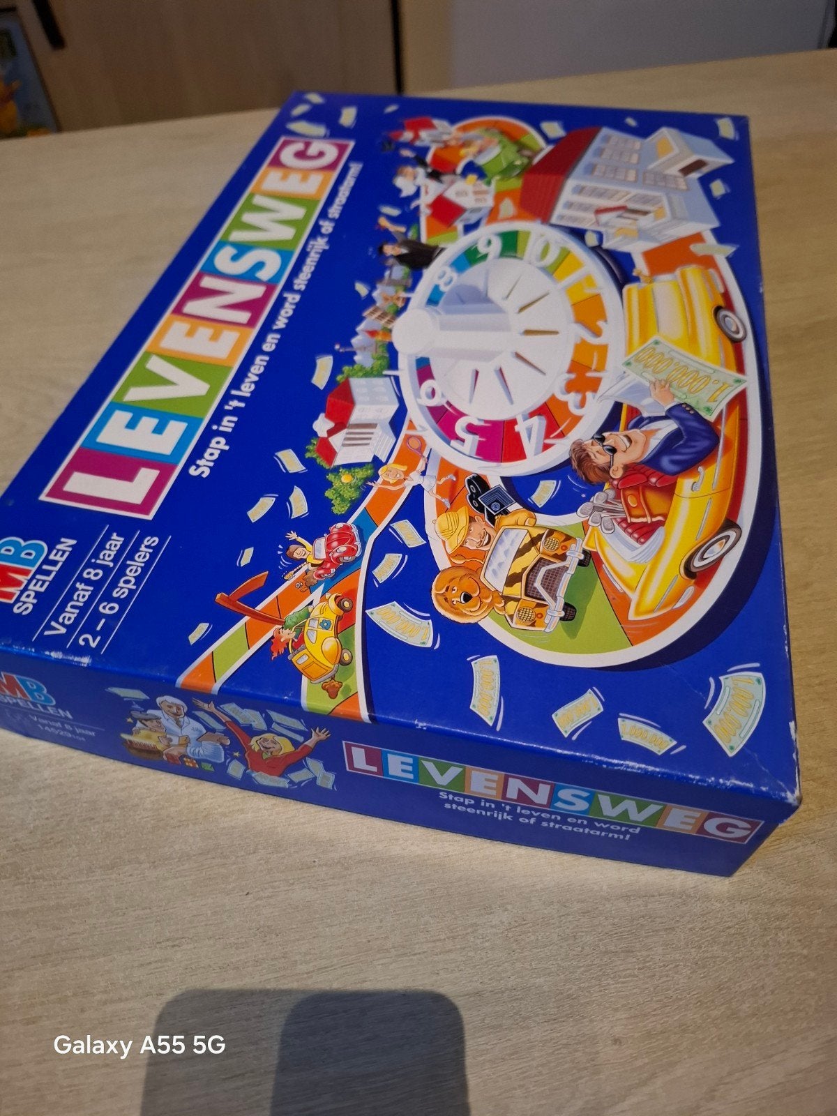 Levensweg bordspel - Compleet en in goede staat, Hobby en Vrije tijd, Gezelschapsspellen | Bordspellen, Consumentenservice@hasbro.nl