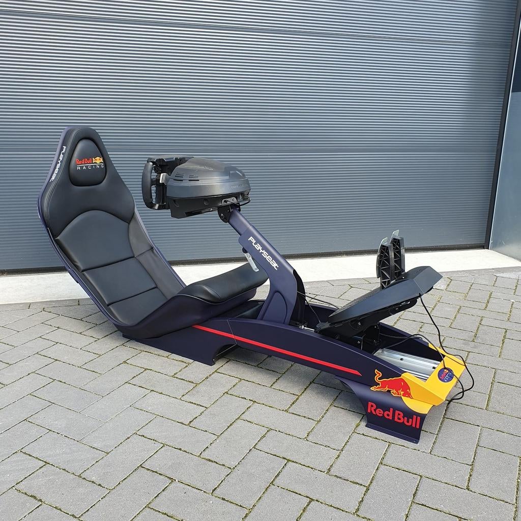 Playseat F1 Red Bull + Thrustmaster T300, Spelcomputers en Games, Ophalen, Info@xxlracing.nl, Playseat / Thrustmaster, Refurbished