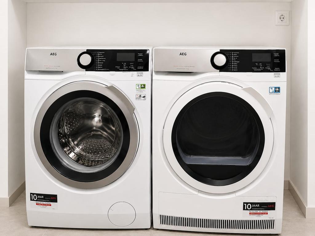 Aeg 8000 serie wasmachine en wasdroger te koop, Witgoed en Apparatuur, 8 tot 10 kg, Ophalen of Verzenden, Zo goed als nieuw