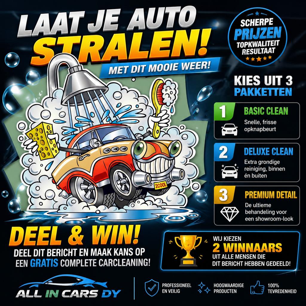 Professioneel carcleaning / auto /schoonmaak/ autoschoonmaak, Vacatures, Vacatures | Schoonmaak en Facilitaire diensten, 33 - 40 uur