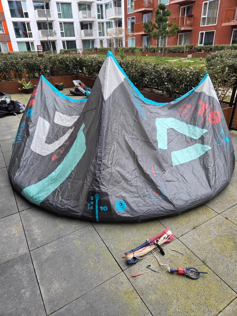Duotone Neo SLS 2022 - 10m2 Kitesurf Kite, Geen board, Ophalen of Verzenden, Zo goed als nieuw